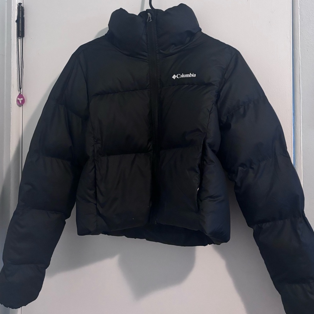 Columbia Black Puffer Jacket